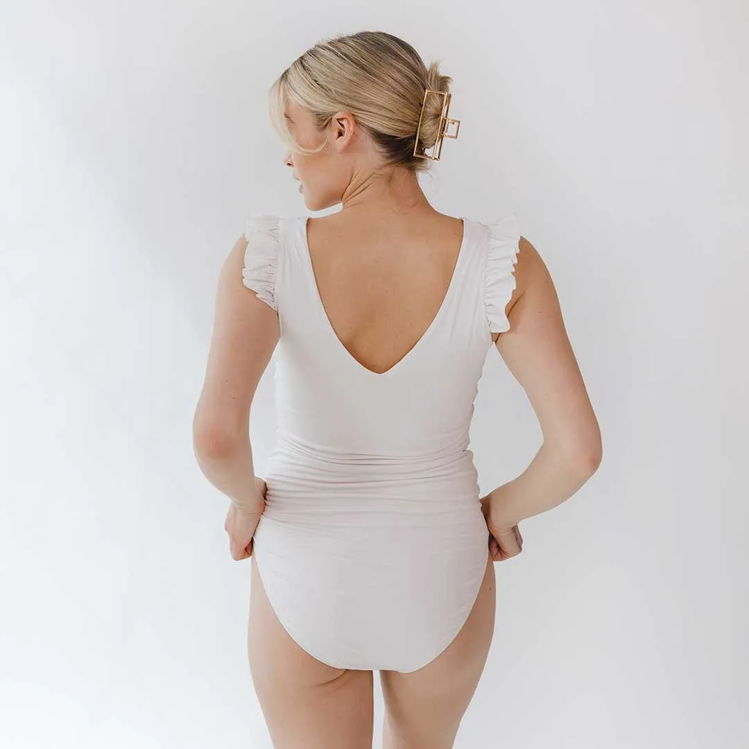 Riptide One-Piece, Ivory