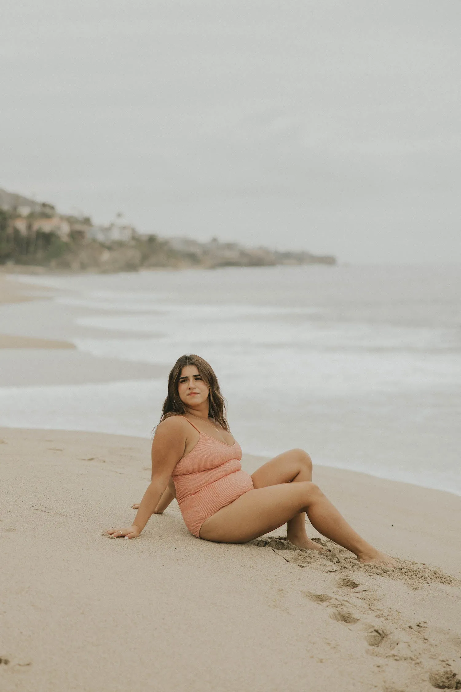Rose One-Piece Swimsuit