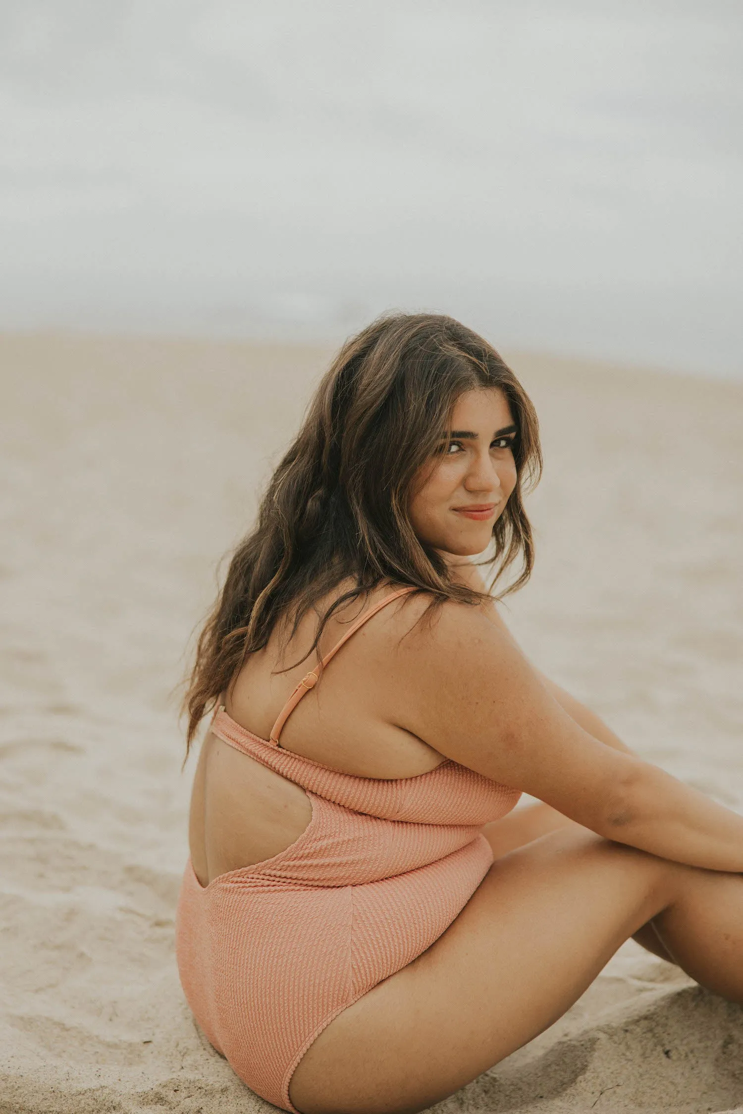 Rose One-Piece Swimsuit