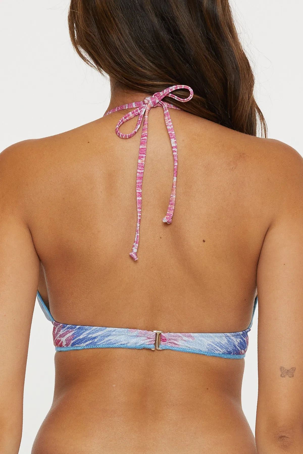 SALE Becca Joshua Tree Banded Halter Top