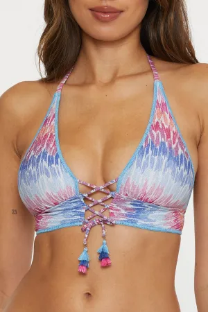 SALE Becca Joshua Tree Banded Halter Top