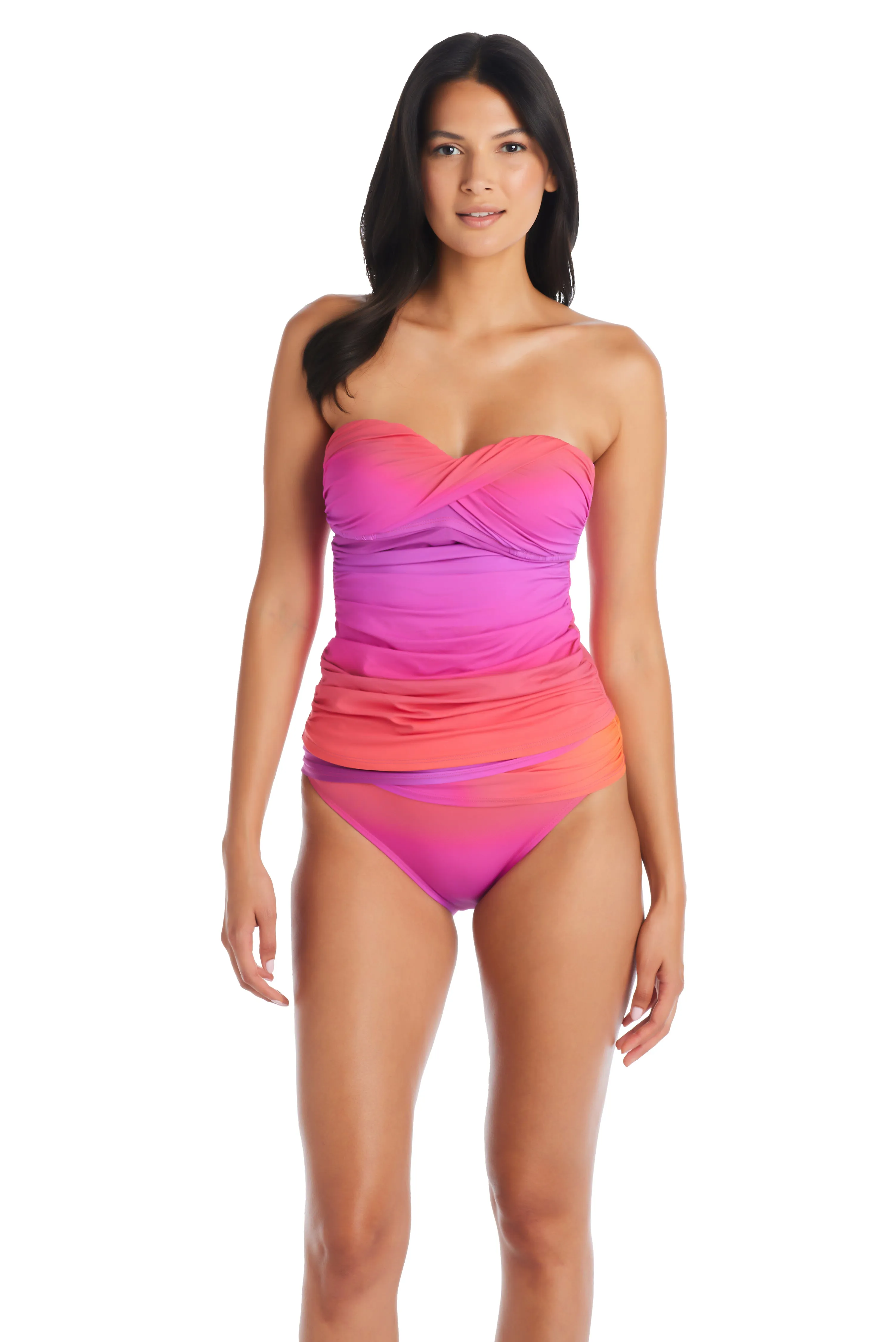 SALE Bleu Rod Beattie Cool Breeze Bandeau Tankini Top