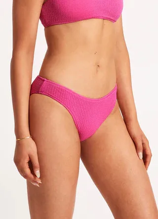 Sea Dive Hipster Pant in Fuchsia Rose