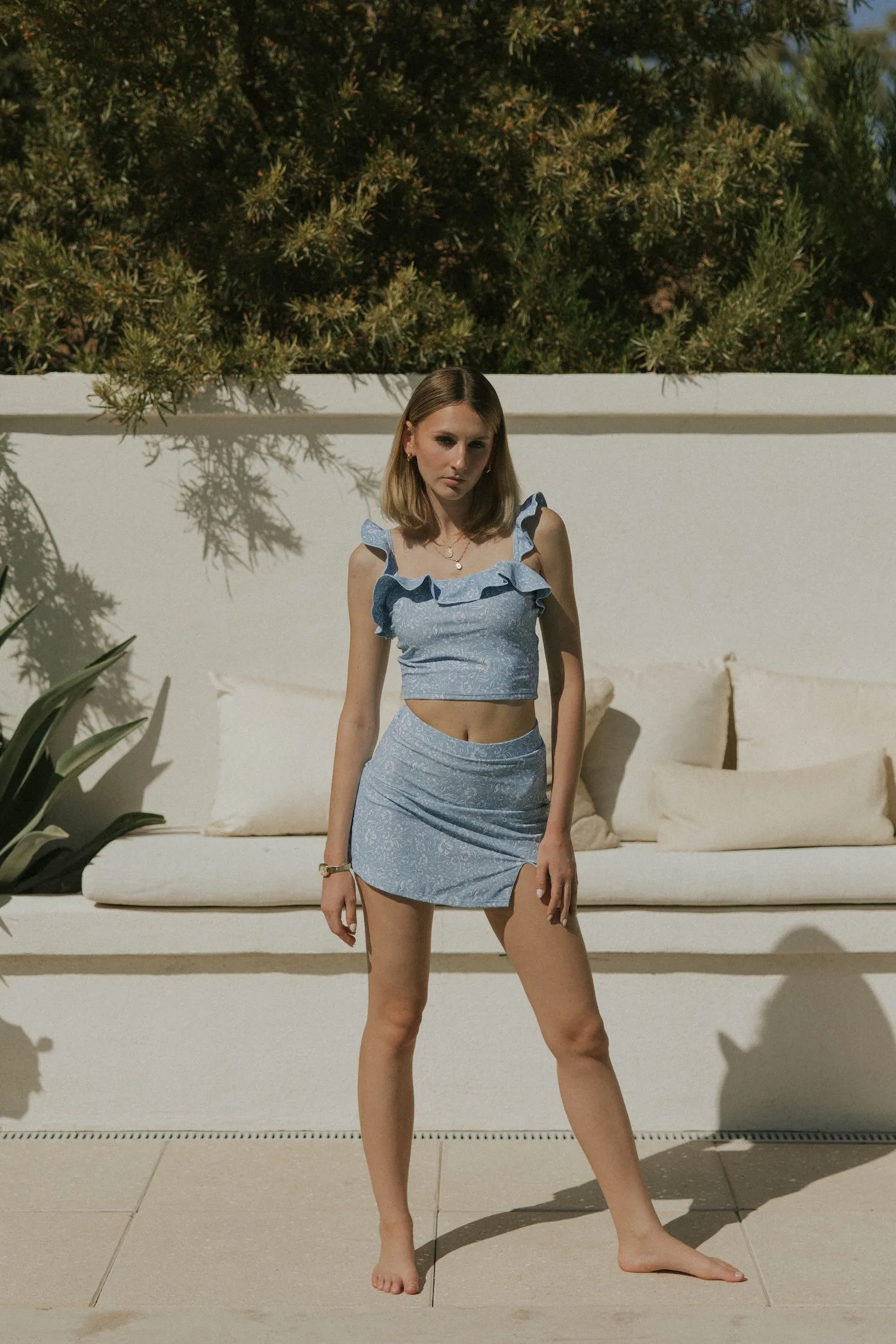 Seaside Swim Skirt