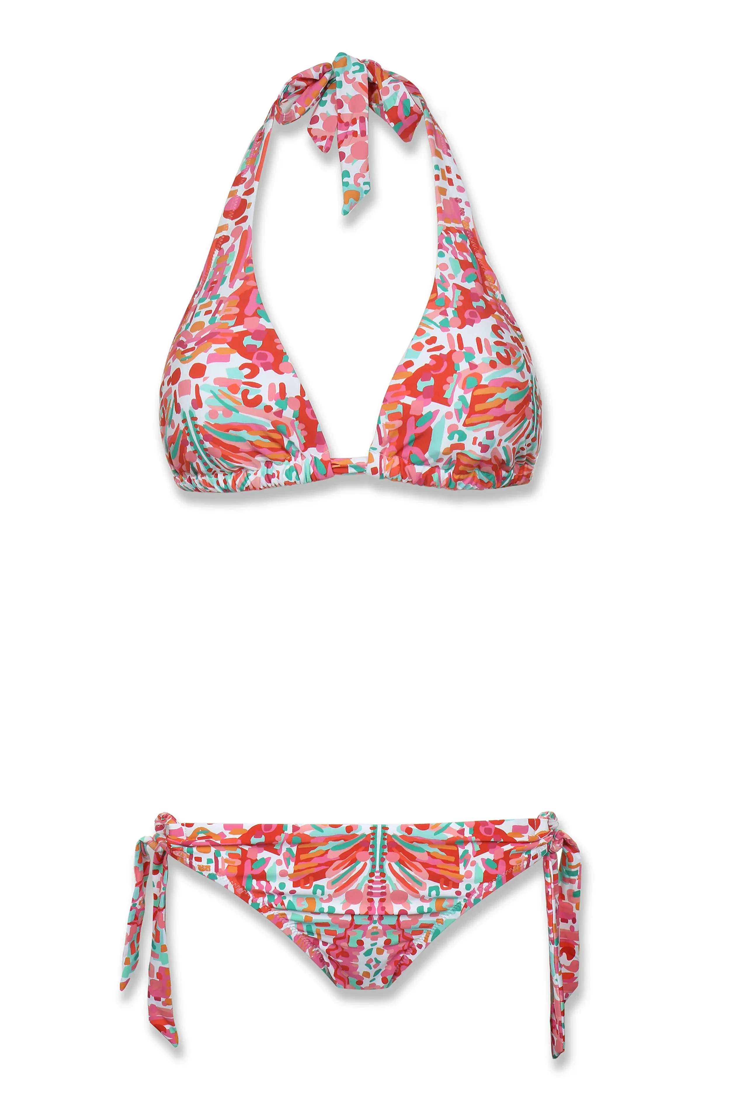 Soft Tie Halter Bra  |  Jungle De Rio