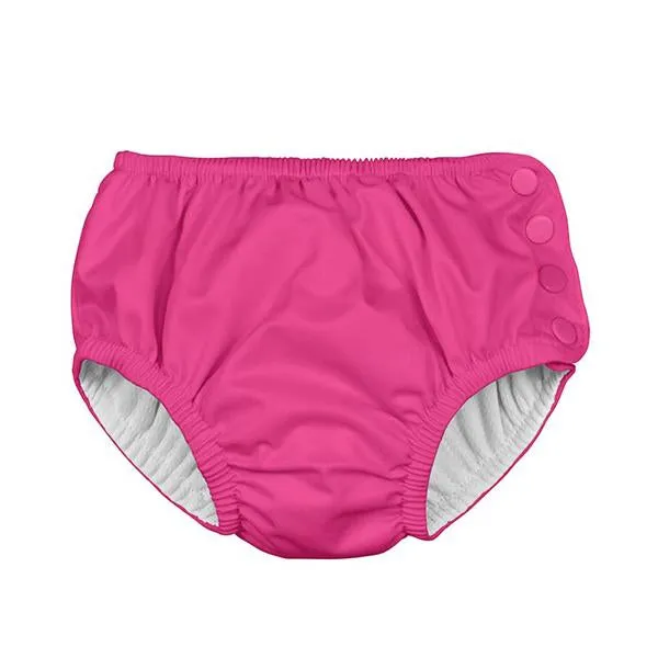 Solid Snap Swim Diaper