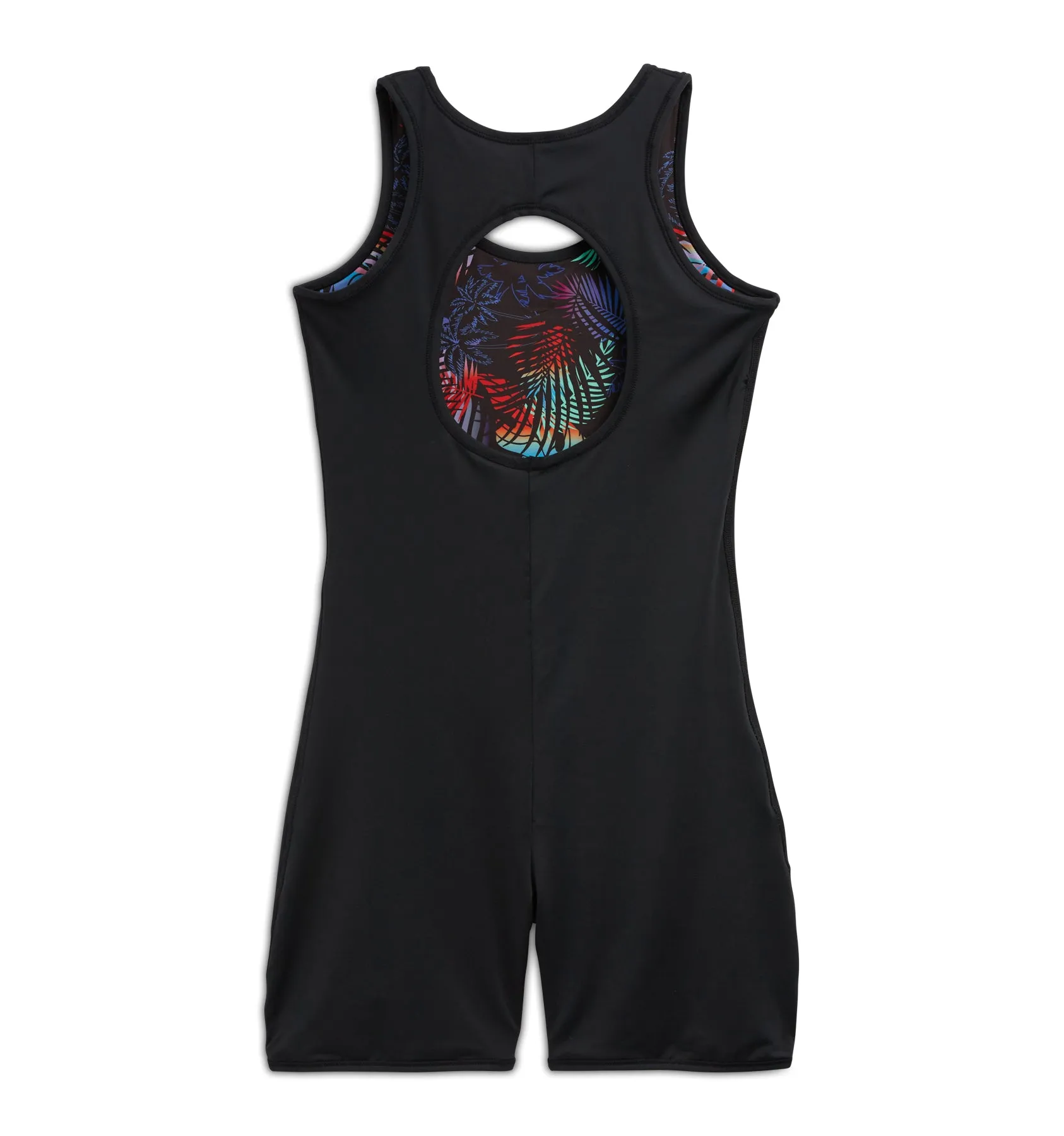 Swim 6" Reversible Sleeveless Unisuit - Palm Dreams
