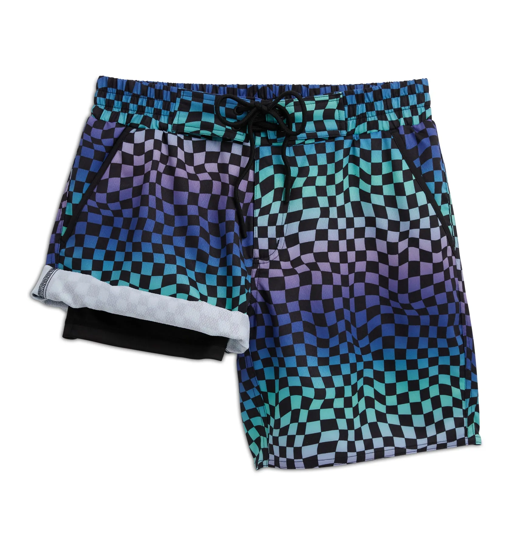 Swim 7" Heritage Board Shorts - Checker Chaos