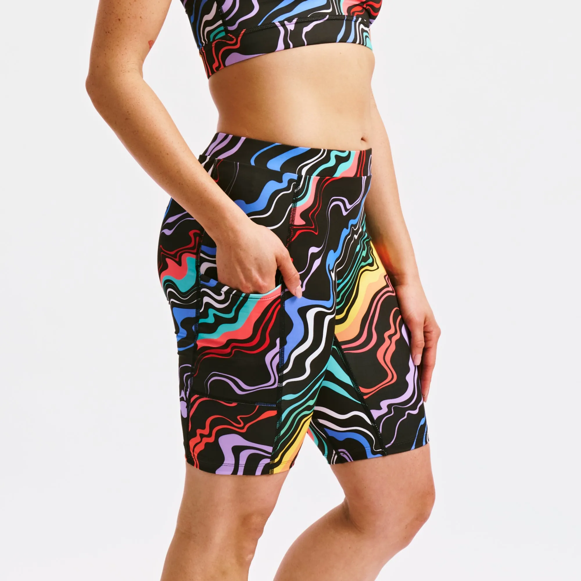 Swim 9" Shorts with Pocket - Making Waves