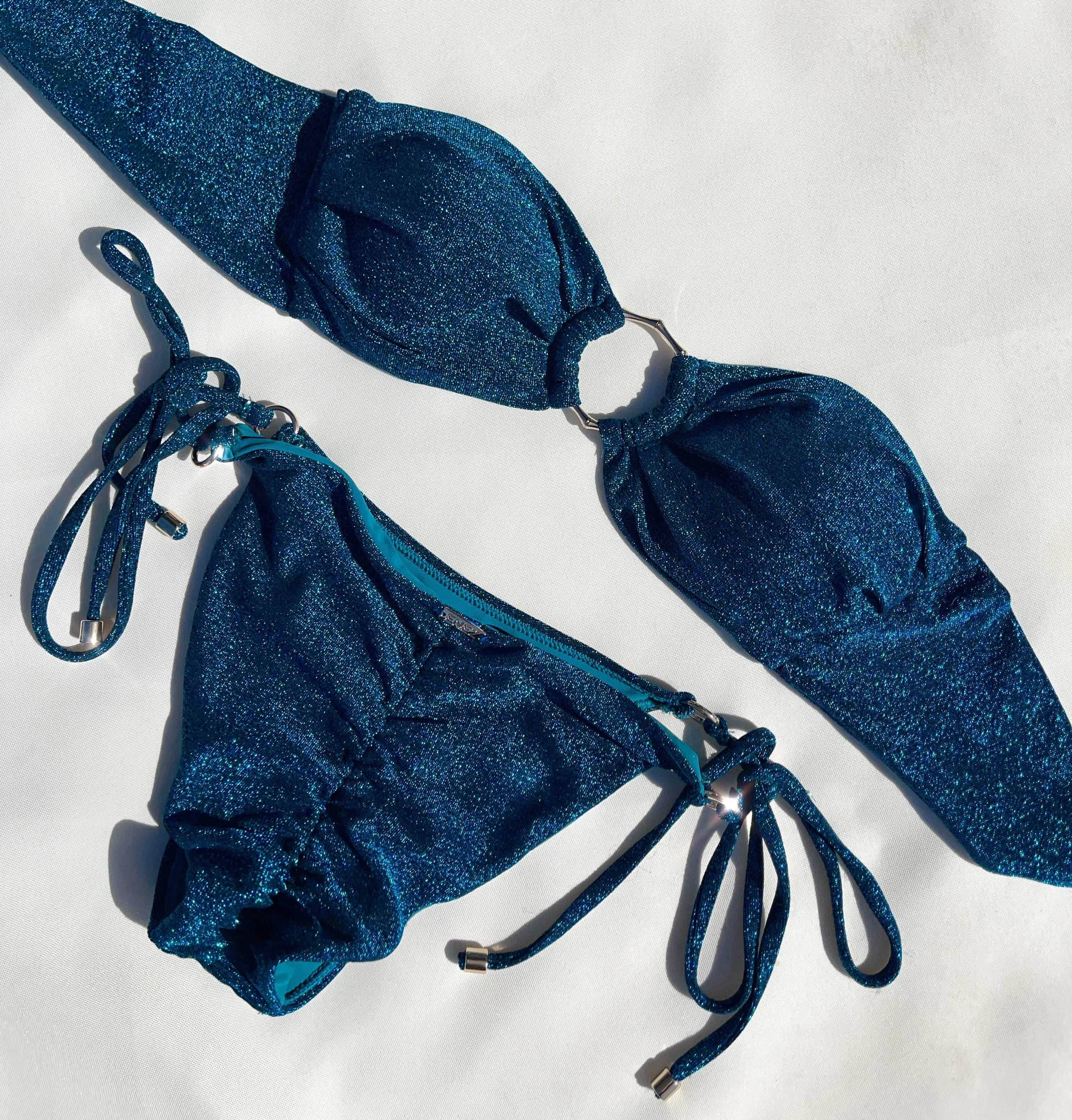 VIVIAN BOTTOMS - ROYAL BLUE GLITTER