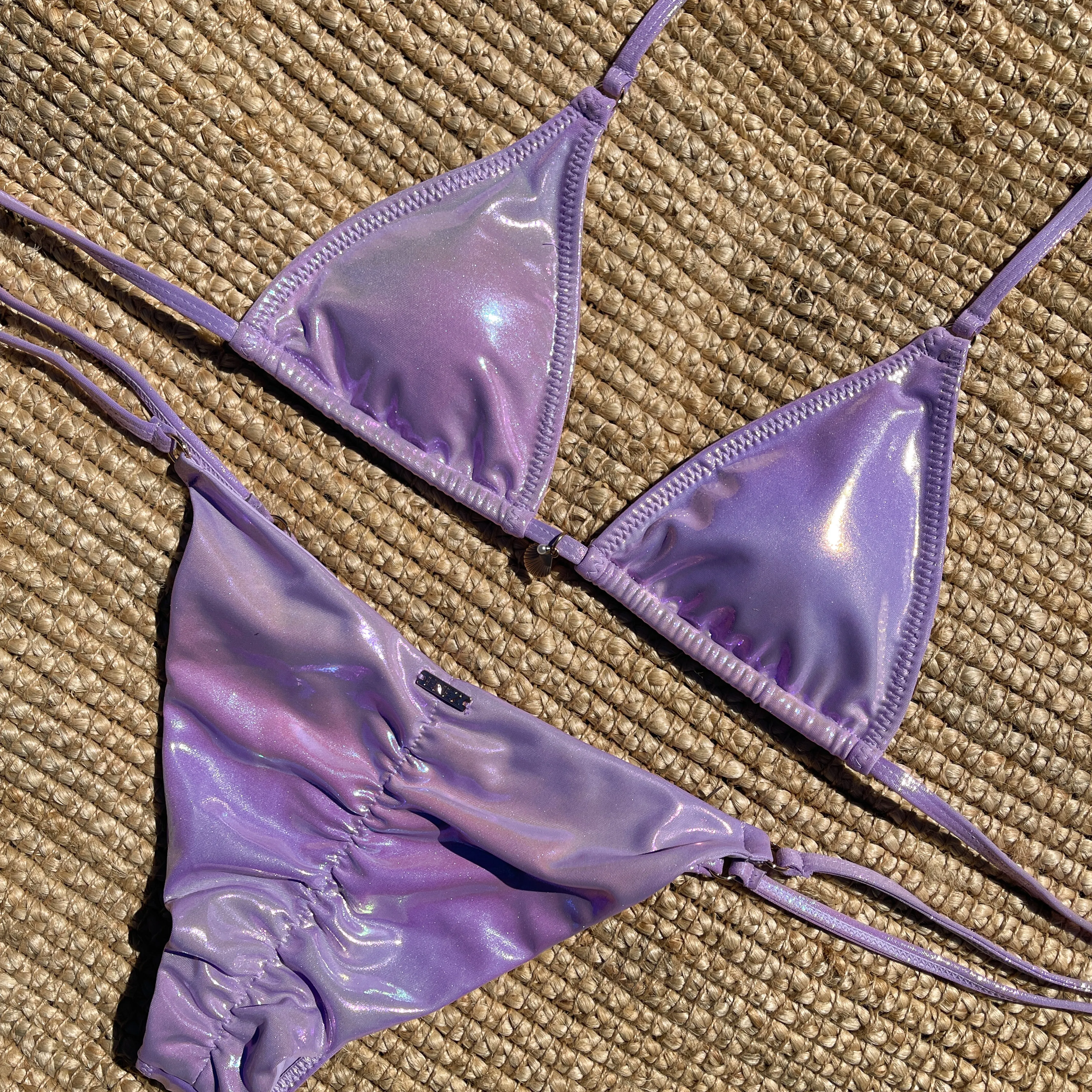 VIVIAN SCRUNCH BOTTOM - ULTRA VIOLET