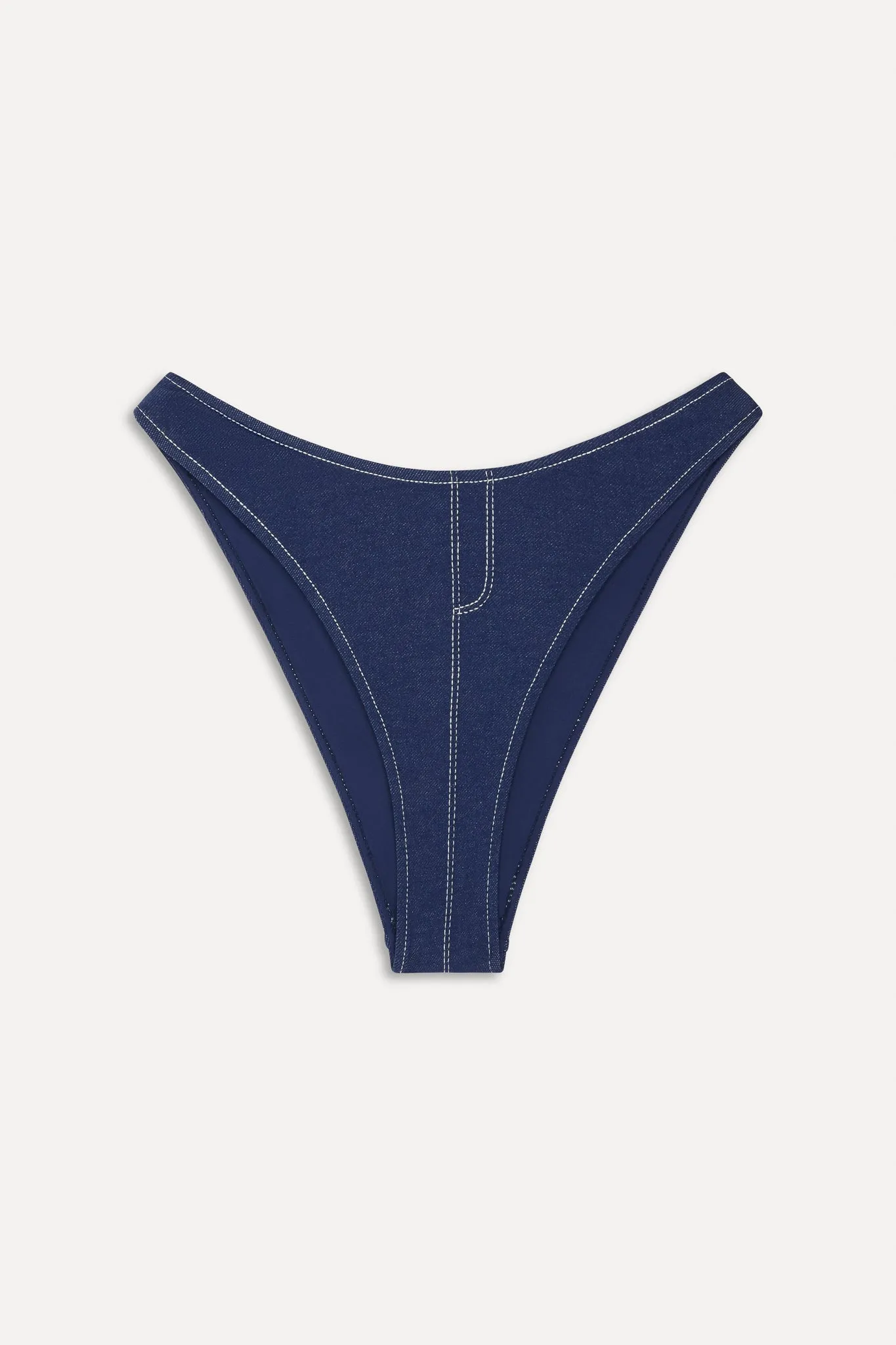 x BELLA HADID Blue Bikini Bottom - Summer Denim