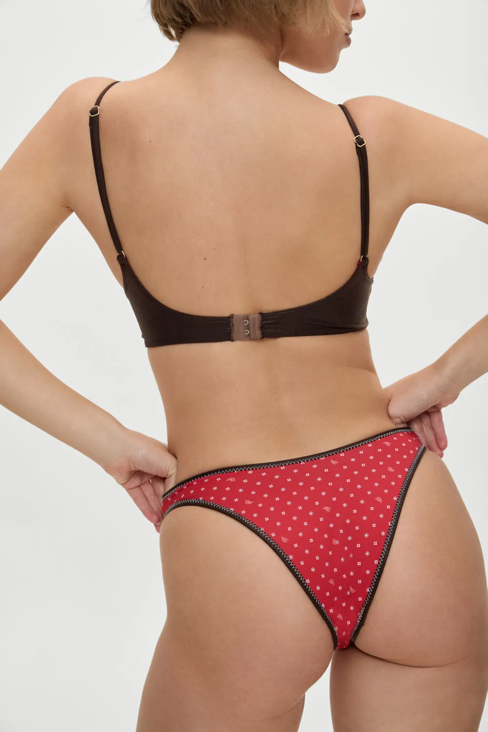 x BELLA HADID Dove Bikini Bottom - Lovebug
