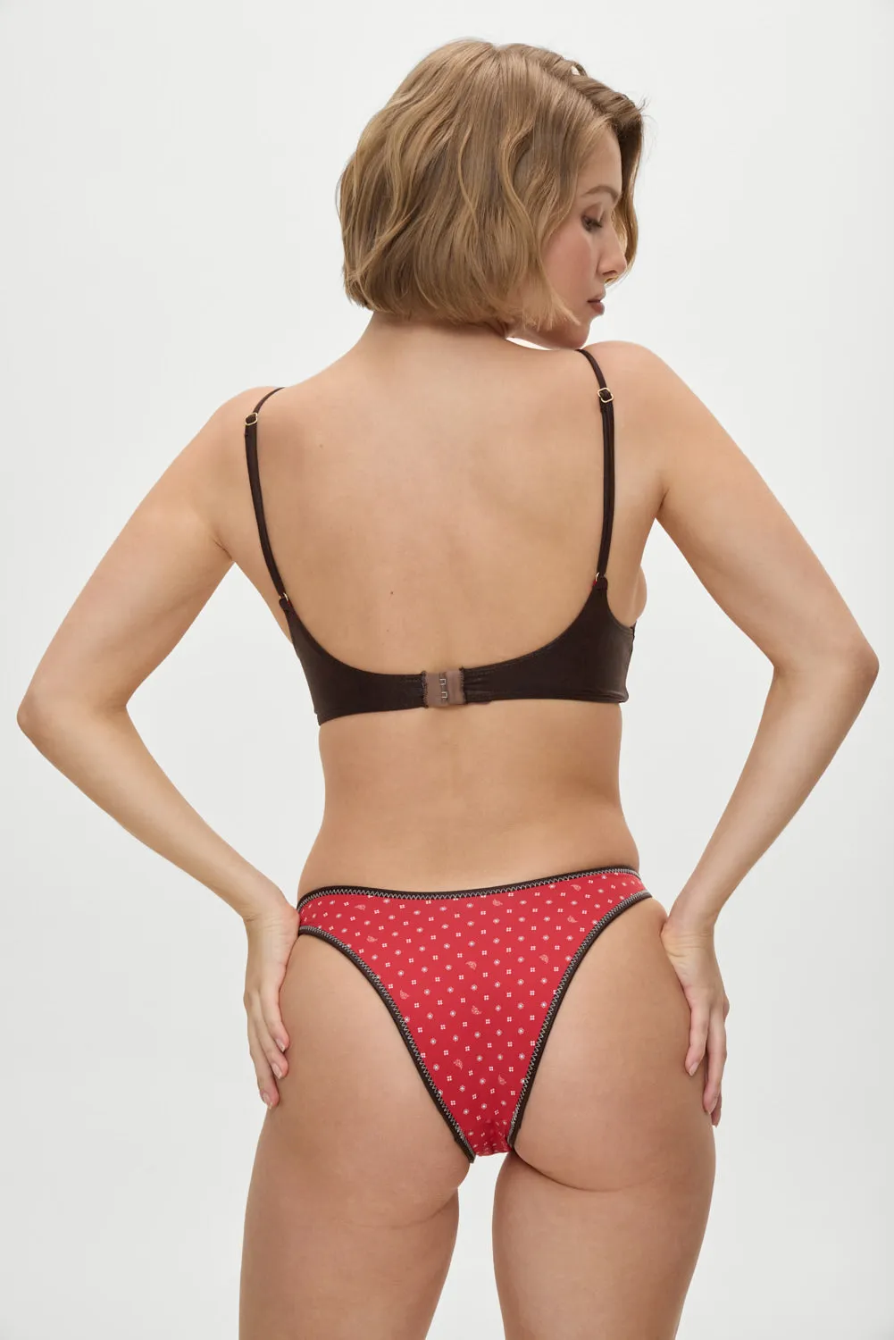 x BELLA HADID Dove Bikini Bottom - Lovebug